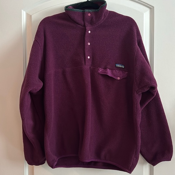 Patagonia Other - Vintage Purple Patagonia Fleece Jacket